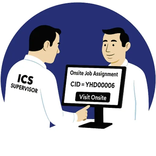 มอบหมายทีมวิศวกรเข้าหน้างานแก้ไขปัญหา โดย PP ONTIME