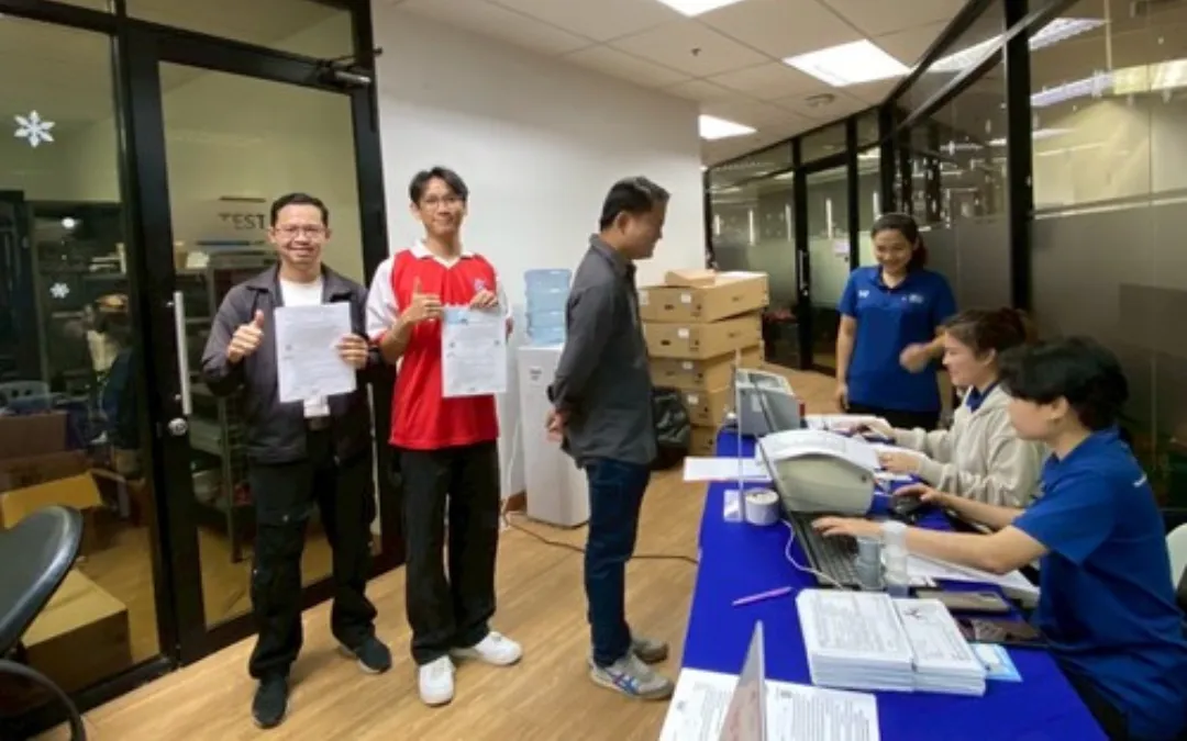 บริษัท พีพี ออนไทม์ จำกัด จัดให้มีการตรวขสุขภาพประจำปี และฉีดวัคซีนไข้หวัดใหญ่ ชนิด 4 สายพันธุ์ให้กับพนักงานทุกท่าน