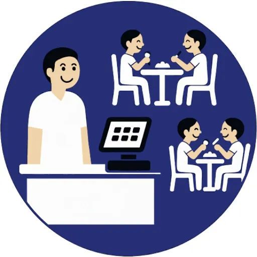 โซลูชัน POS สำหรับร้านอาหารและเครื่องดื่มโดย PP ONTIME