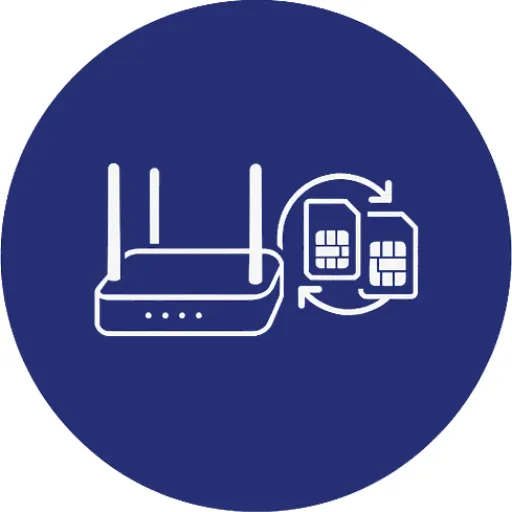 เราเตอร์อัจฉริยะ Dual SIM รองรับ 5G NR และ 4G LTE สัญญาณเสถียร