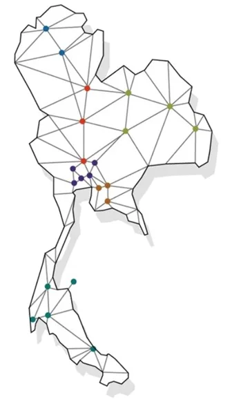 ศูนย์บริการ 31 แห่ง ครอบคลุมการให้บริการทุกภูมิภาค
